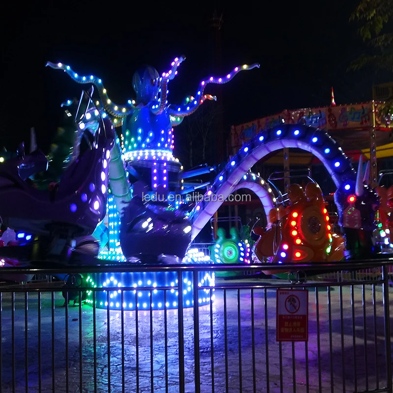 Amusement park carnival octopus attraction big rotary octopus ride manufacturer