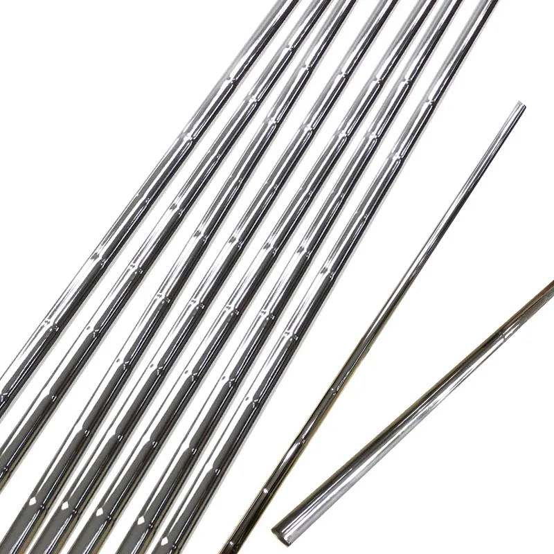 35 37 39 40 41 44 inch Chrome Colorful Plating Stepped or Stepless Iron Steel Golf Club Shafts