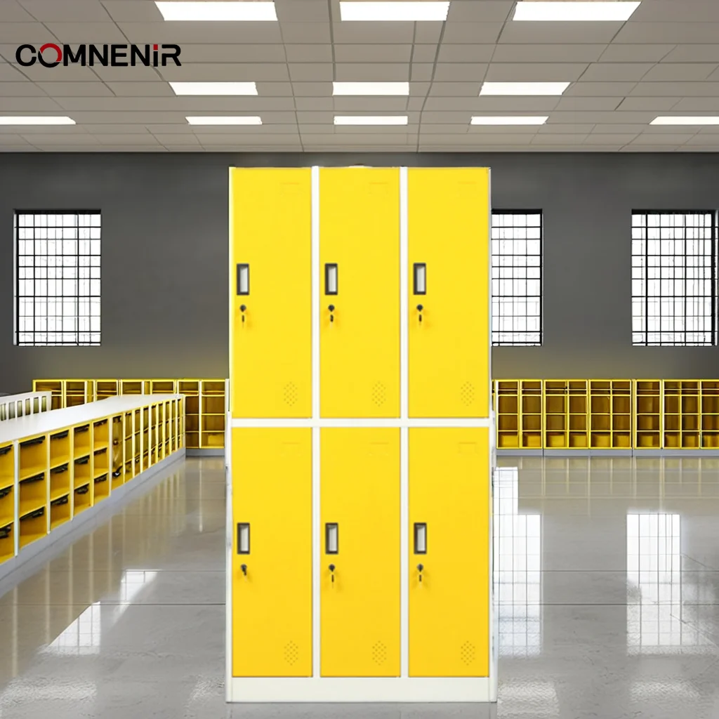 one stop school furniture Hot Sale 6 9 12 15 Door Metal Gym or School or Dormitory or Changing Room Cabinet