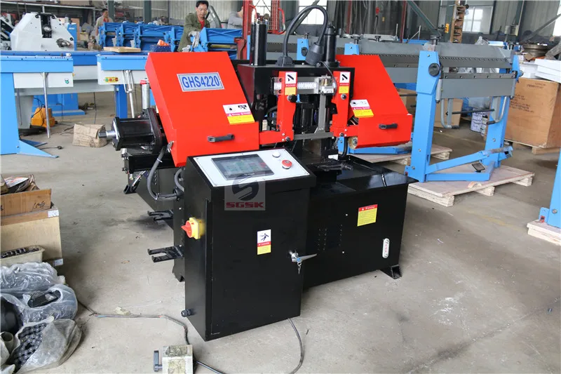 cnc band saw GHS4220 band saw horizontal band saw for cutting