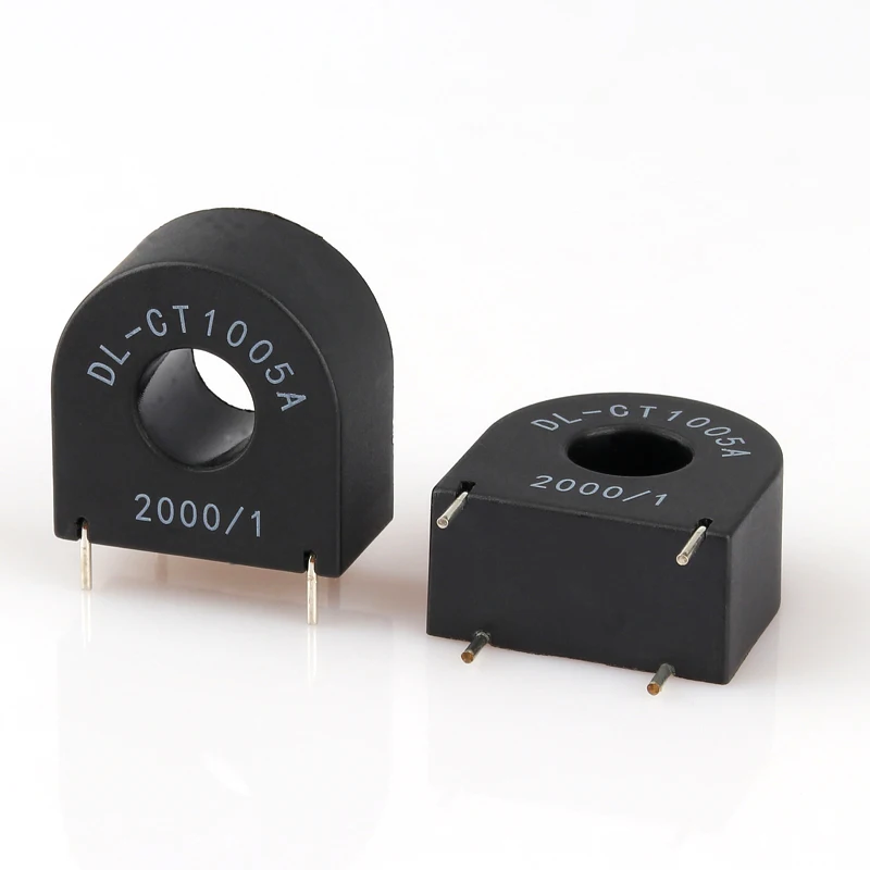 Высококачественный миниатюрный трансформатор тока DL-CT1005A 10A/5mA 2000/1 печатной платы преобразователь для