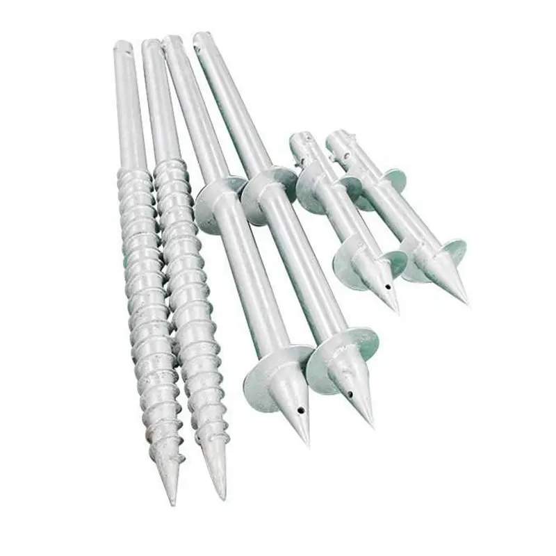 Adjustable Ground Screws for Prefab House Ground Anchor for Roadway Products