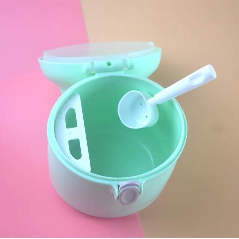 Portable Baby Formula Dispenser New BPA Free Travel With Scoop Milk Powder Container Food Storage Cup