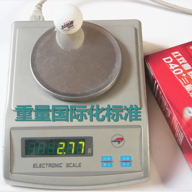 Бело-желтый D40 трёхзвездочный Профессиональный мяч для соревнований из Abs материала для настольного тенниса