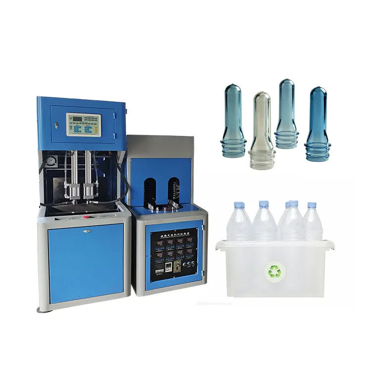 large output capacity semi automatic pet bottle blowing making blow plastic bottles machine 4 cavity (62332584594)