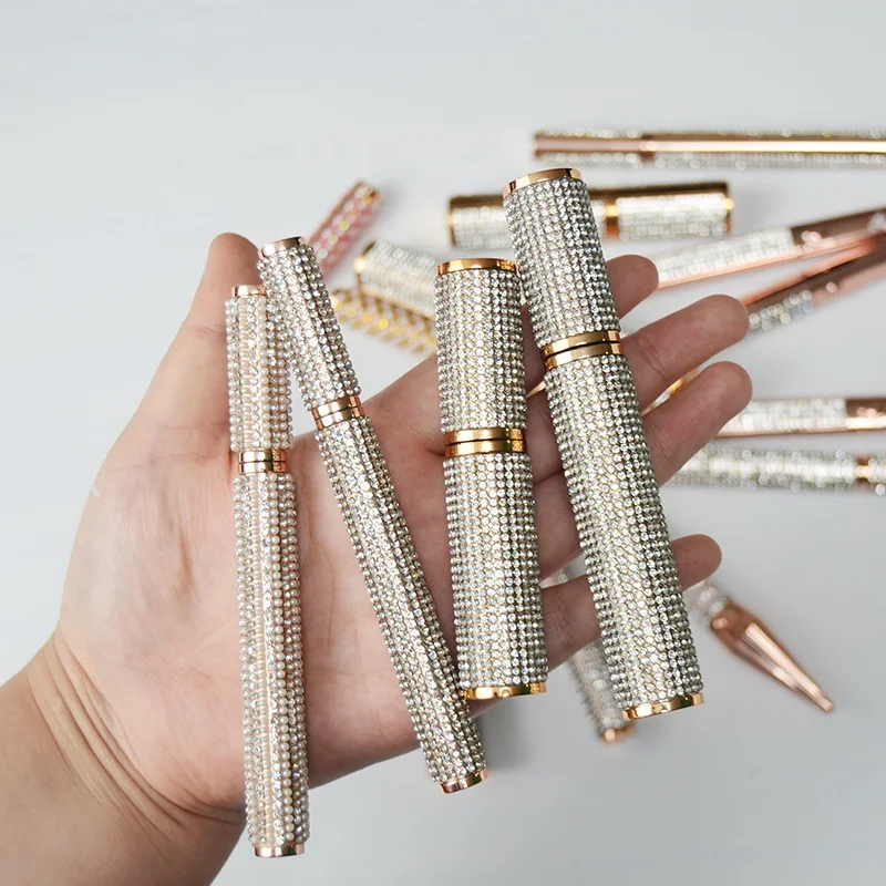 Rhinestones Diamond Custom Latex Free Clear Lash Glue Private Label Waterproof Long-lasting Clear Glue Eyelashes Lash Glue