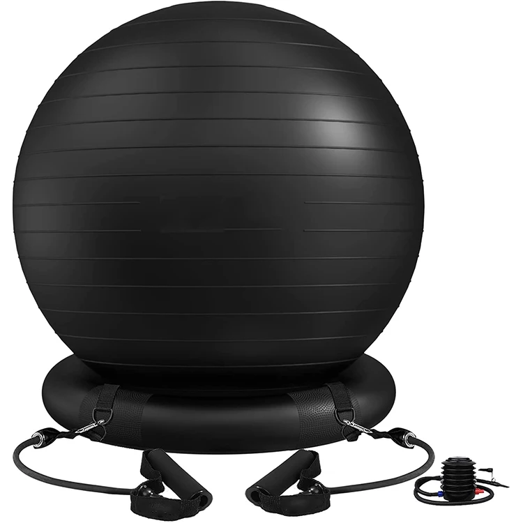 Custom Exercise Ball Soft Eco Friendly Fitness Ball Anti Burst Yoga Ball