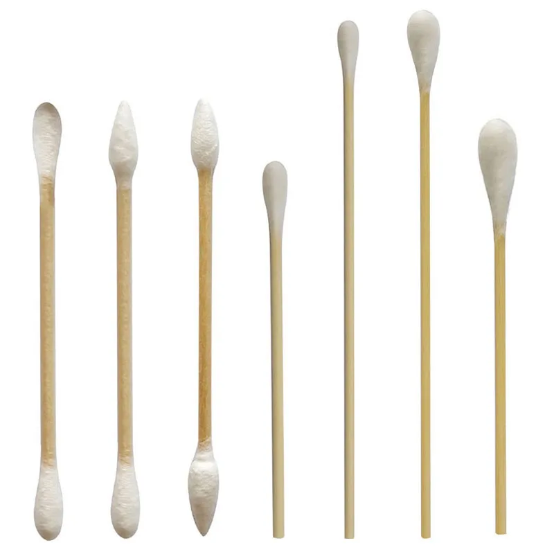 Eco-friendly Paper Stick Bamboo-charcoal Cotton Swab