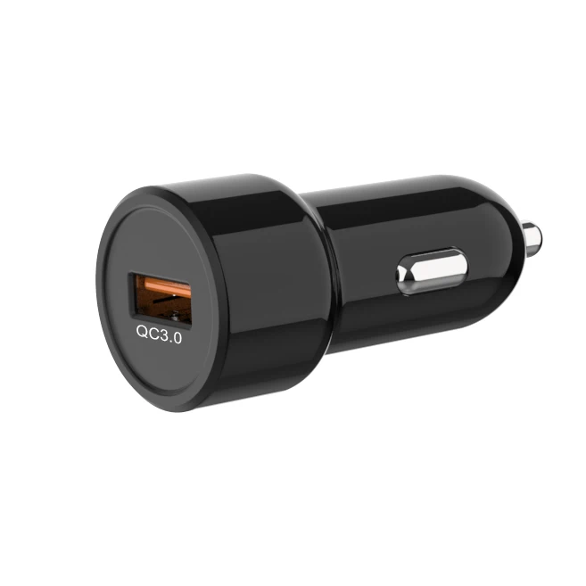 Новое высококачественное быстрое зарядное устройство Mini QC3.0 usb автомобильное с 1 портом для мобильного телефона