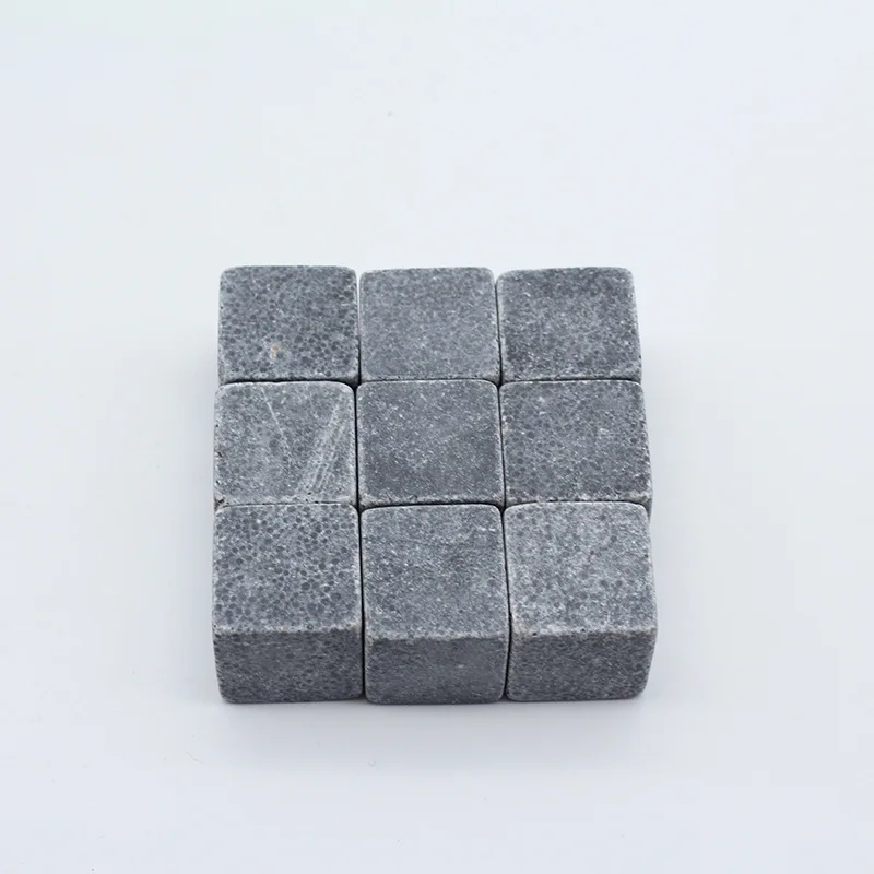 Bar Accessories Friends and Family Atmosphere Party Drinking Ice Cubes Easy-to-Carry Marble Ice Cubes for Whiskey and Red Wine