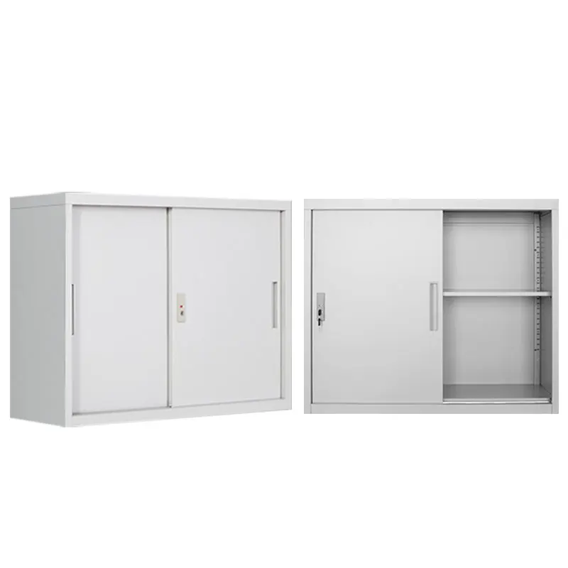 LAKSHYO M54 New Arrival New design cabinet organizers steel locker office file cabinet with sliding door Medium height