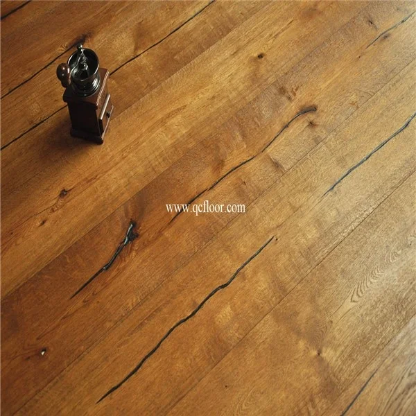rustic wood wax oiled prefinished hardwood flooring