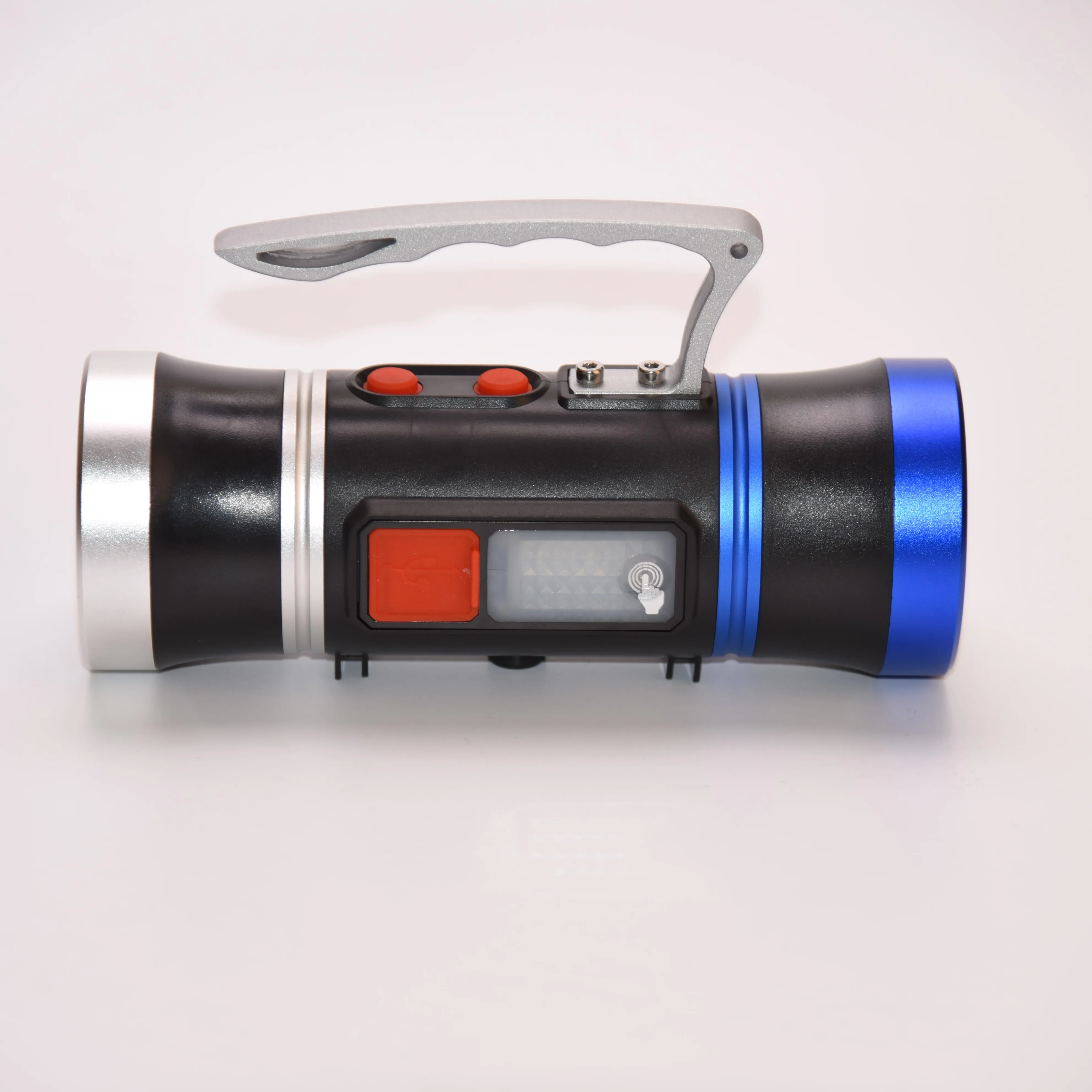 double light with power display led fishing light waterproof