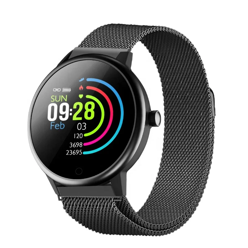 Creatway it118 round smartwatch fitness wristband - your second smartphone screen on your hand