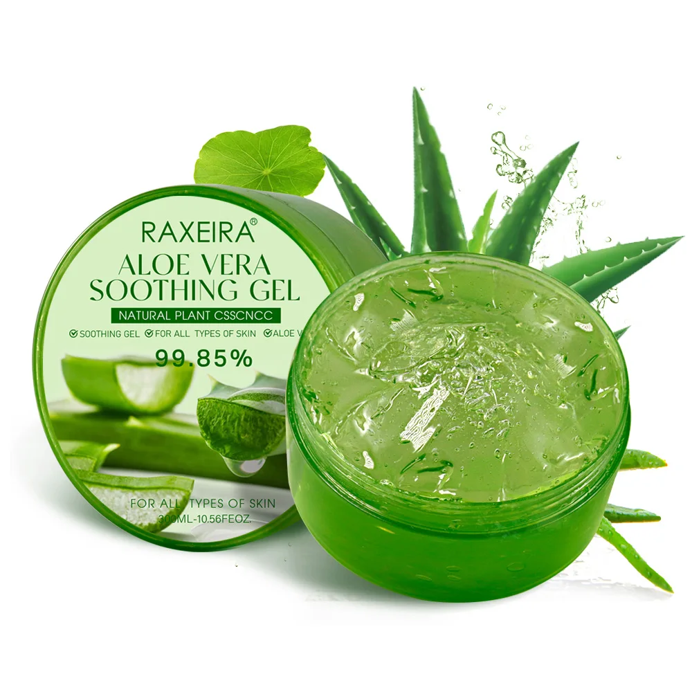 Private Label Aloe Vera Gel Lightening Organic 100% Pure Natural Skincare Face Moisturizing Soothing Aloe Vera Gel