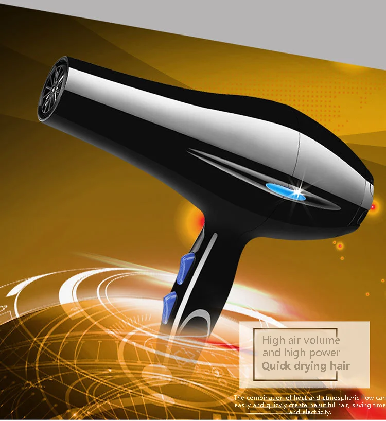 Professional Hair Blow Dryer high speed hair dryer High Power Hair Dryer