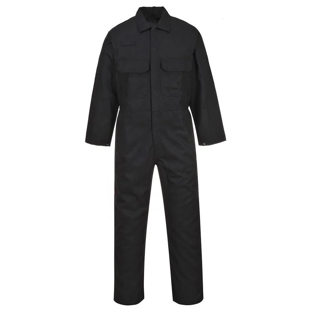 High Quality 65/35 Polyester Reflective Workwear Factory Price Coverall Overall Uniforms for Mining Working Clothes