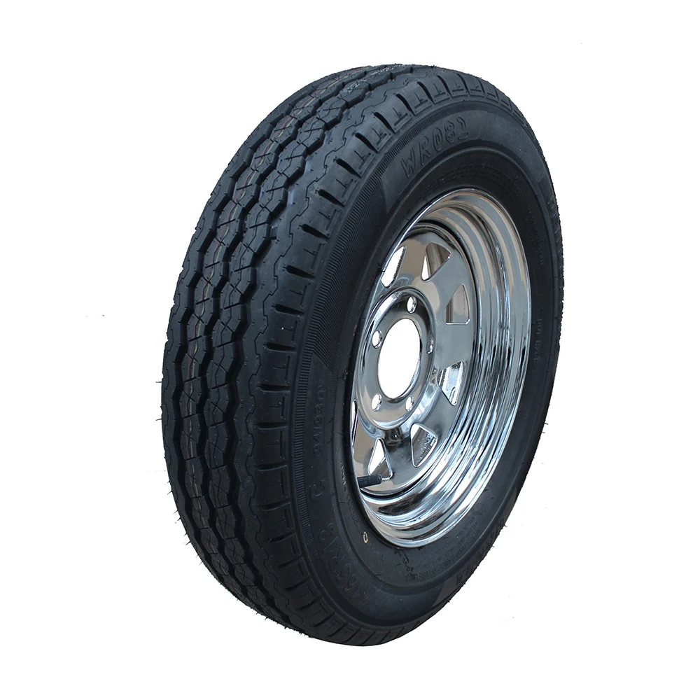Высокопроизводительная шина 165R13C с хромированным стальным колесным