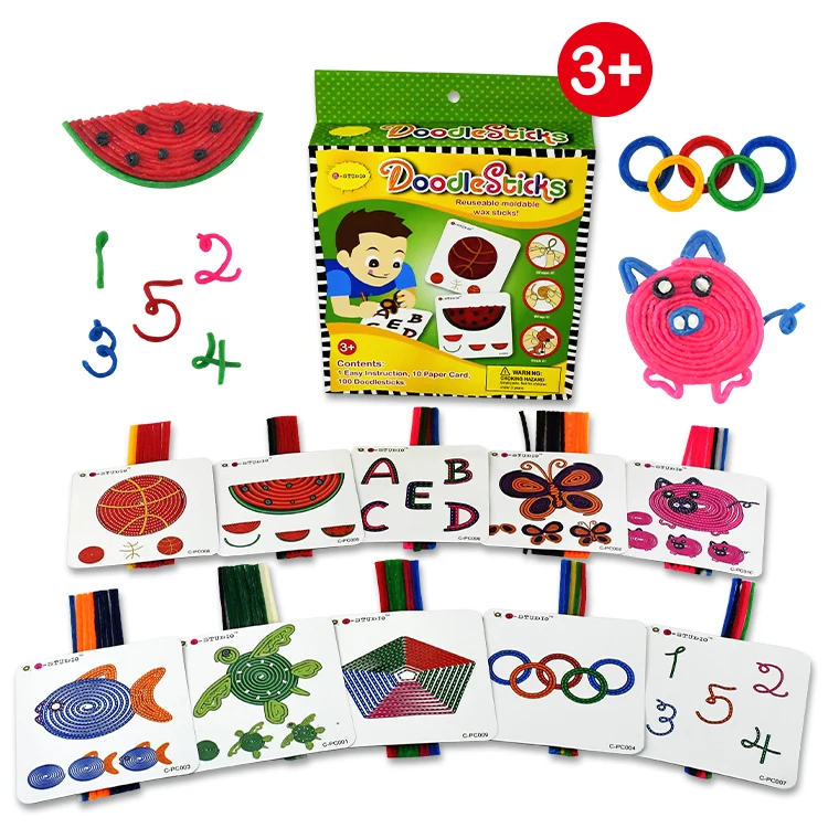 Istudio Factory Direct Wholesale Hot Sale Wax Kit For Kid DIY Molding Colour Oem