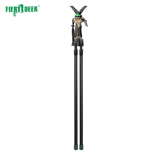 
FieryDeer DX-003GEN3 Регулируемый последняя пистолет для отдыха, съемки отдых 2-ножная stick охота Отдых/кронштейн для камеры 