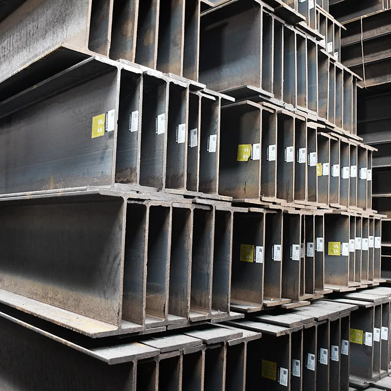 High strength steel h beam used in construction 100X100 and others sizes steel beams export to Afraic