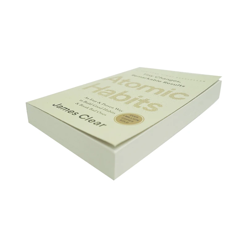 Best quality Printing atomic habits book inspirational book Novels Hardcover  Printing Service
