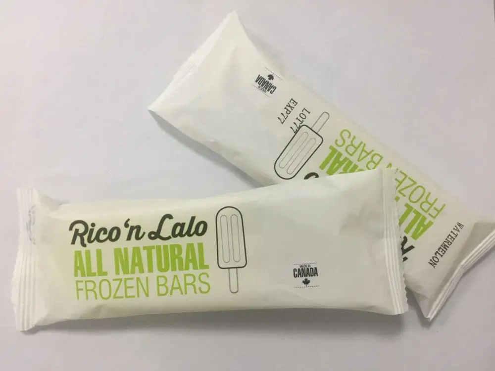 Ice cream bar pillow packaging machine ice cream sandwich packaging machine