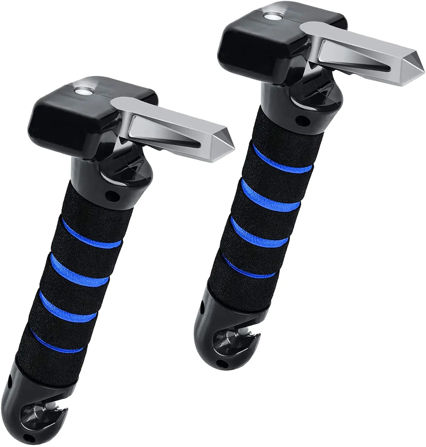 Car Assist Handle for Elderly 4 in 1 Portable Vehicle Support Handle with LED Flashlight Seatbelt Cutter and Window Breaker