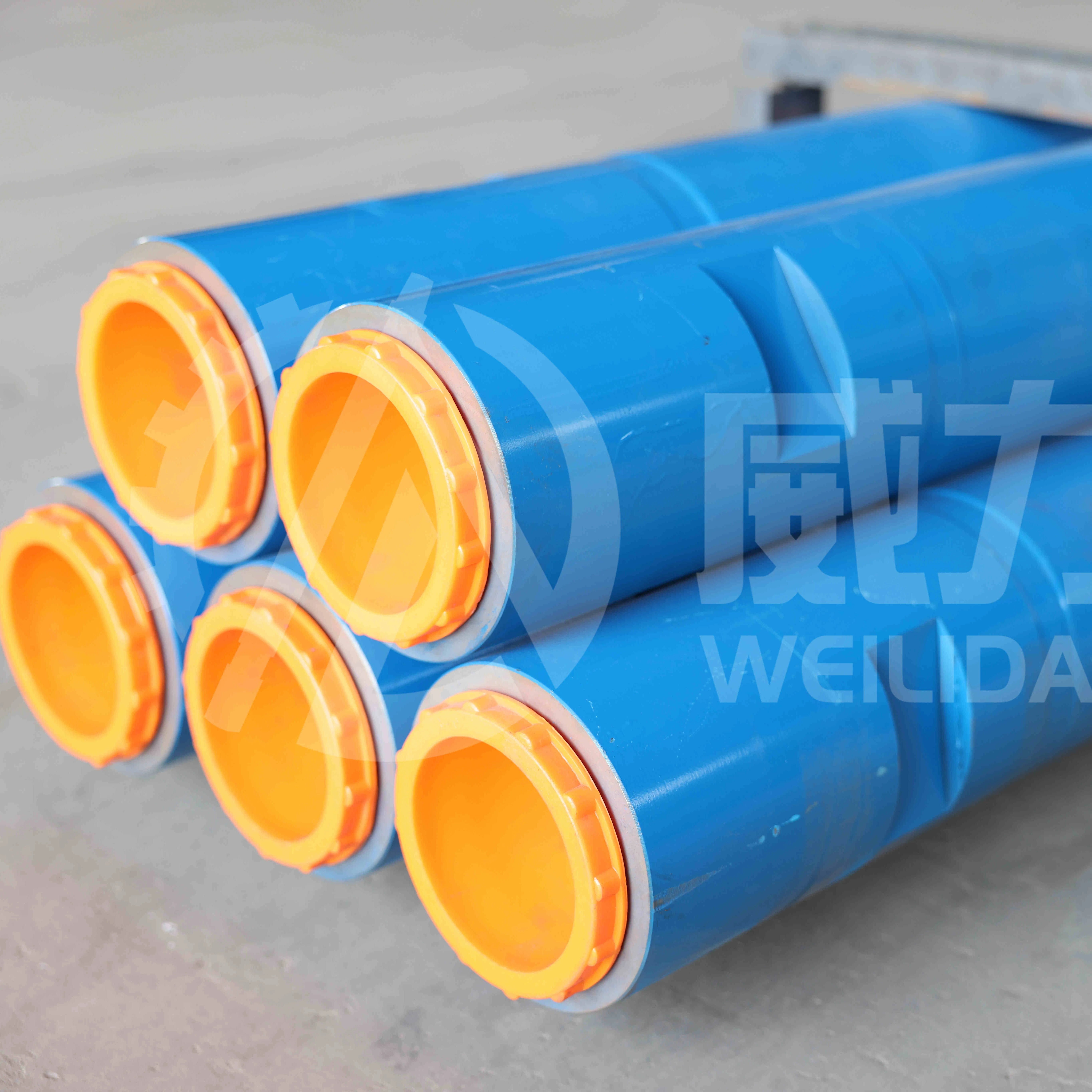 API Spiral drill collar with elevator groove and slip groove/non-magnetic drill collar