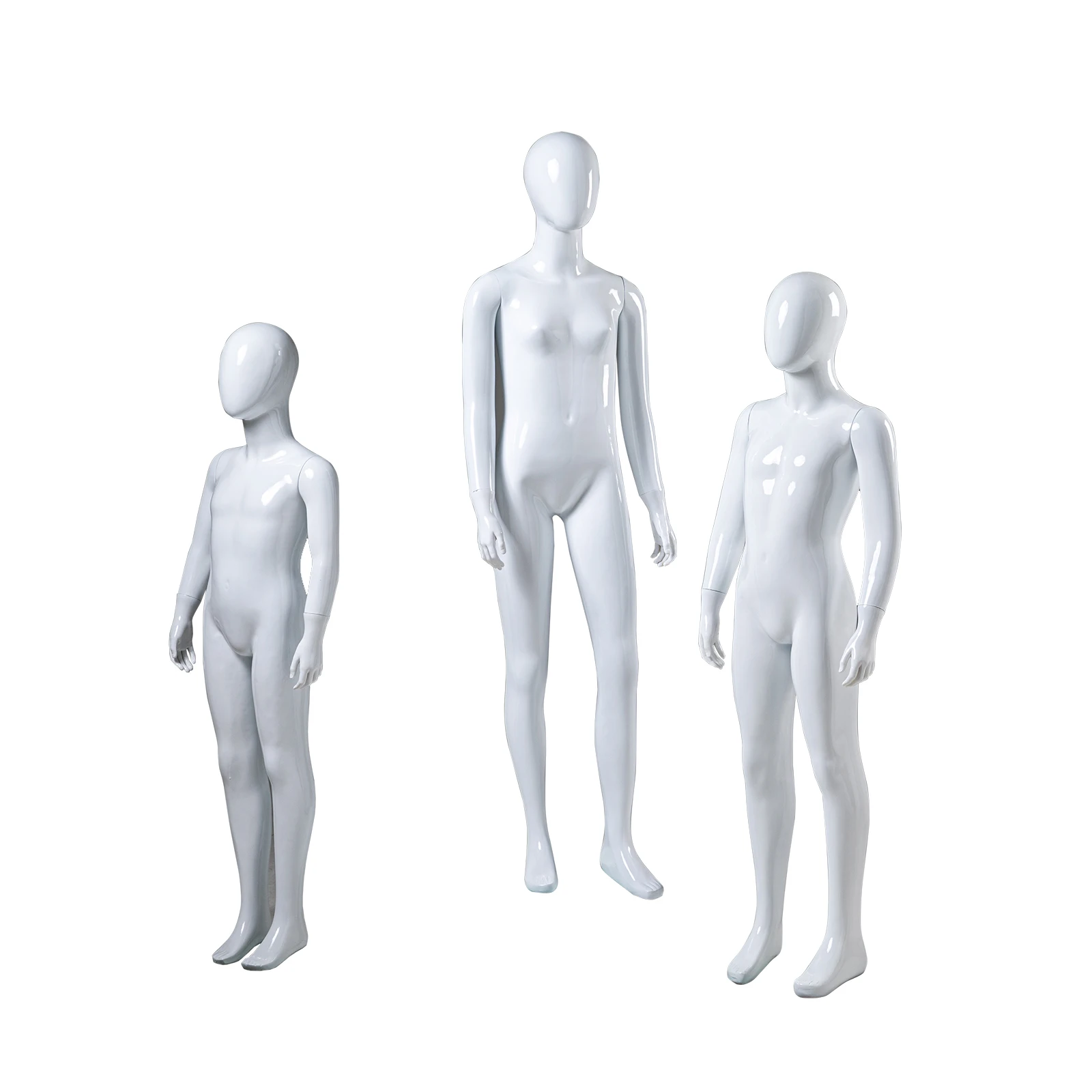 Fiberglass Child Mannequin Babies Girl Standing Display Mannequins Full Body Children Mannequin