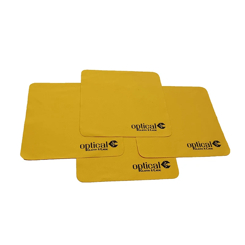 2024 Hot Sale Custom Logo Silk Screen Printing Eyeglasses Microfiber Glass Cleaning Cloth