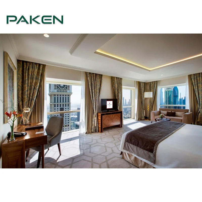 Guangdong Wholesale Hospitality Room King Bed Bedroom Sets Cheap Price Used Hotel Furniture For Sale