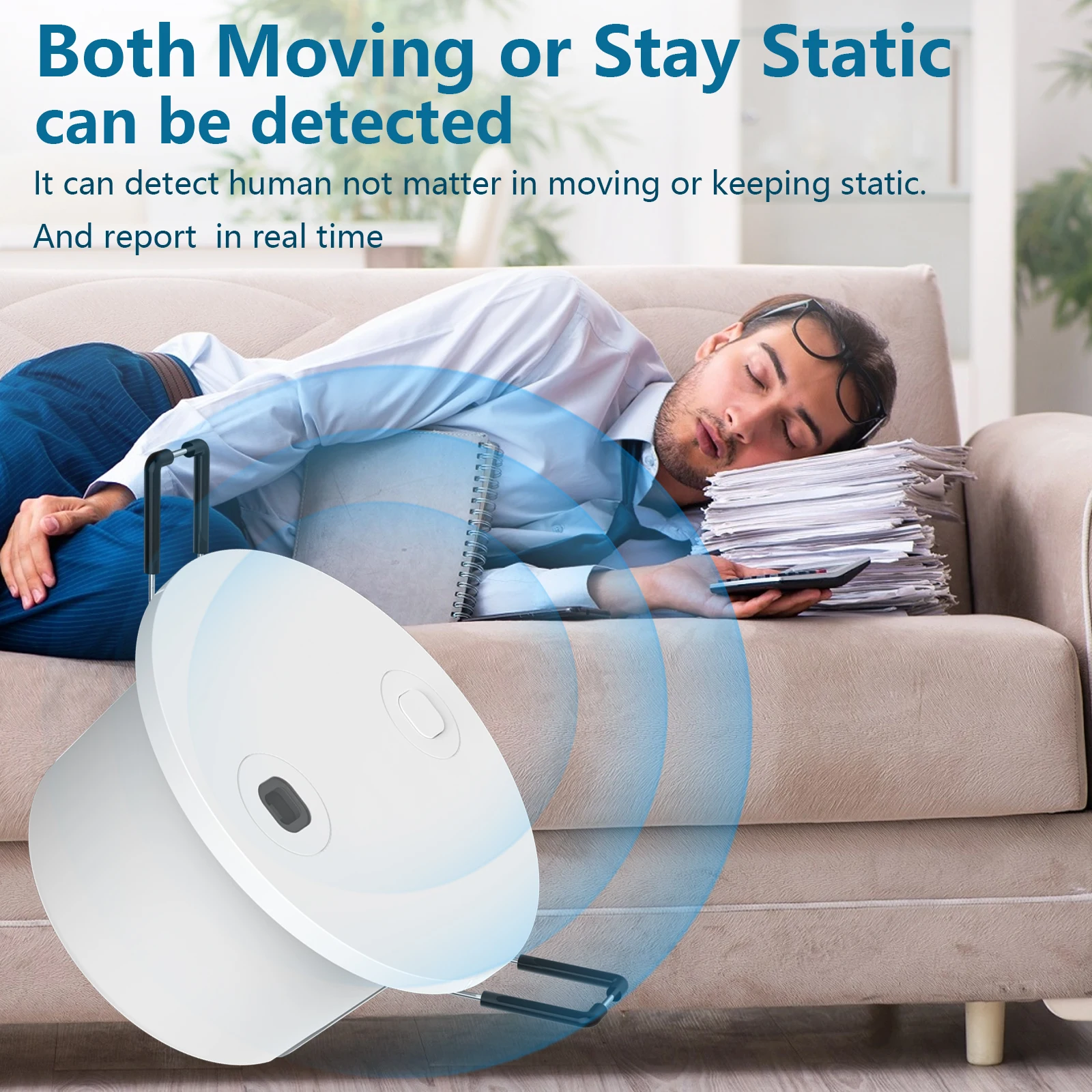 Zigbee Human Presence Sensor based on the Millimeter Wave Technology, It can Detect People Whether They Are In Motion or Static