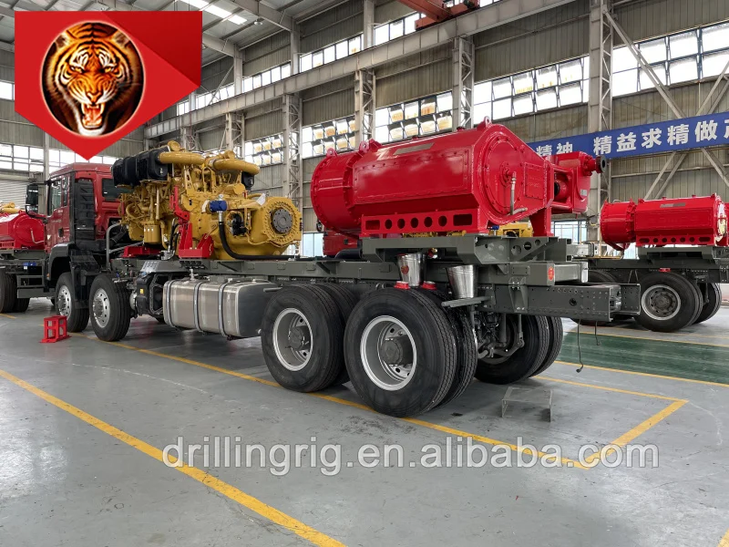 tigerrig oil drilling machine TWS2250 fracturing pump and CMS QSK45 engine with S9823  gearbox fracturing truck