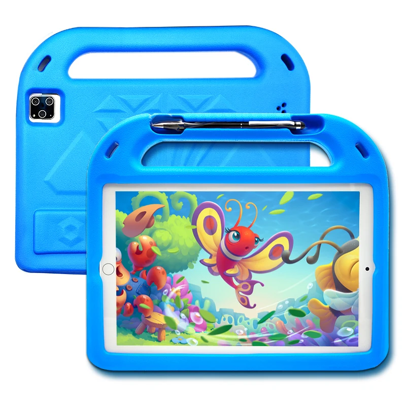 Cheap Kids 10 Inch Android Tablet For Toddler Parent Control Children Wifi Educational Tablet Pc With Kid-proof Case