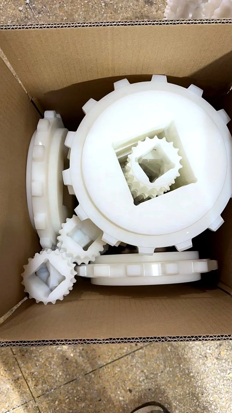 Non-standard parts of engineering plastics are processed with customized special materials such as high-temperature, acid-alkali