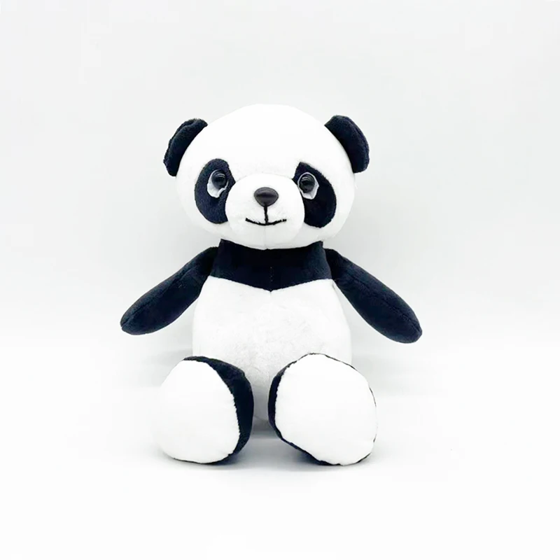 Hotsale striped panda plush toys stuffed cute Cartoon stuffed animal panda plush toys Kids Sleeping Doll for kids holiday gifts