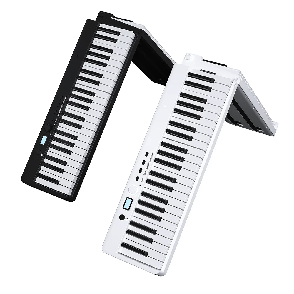 BX-20 new foldable piano 88 keys upgrade portable piano midi piano for traveler musician easy to carry away and put in car