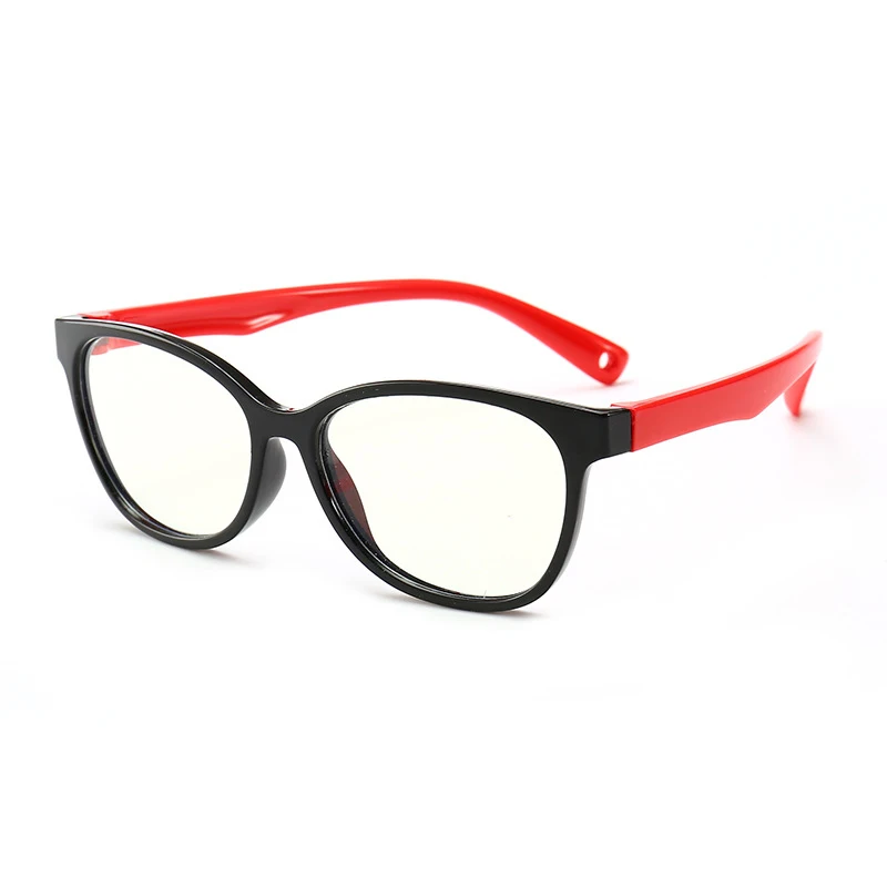 Newly fashion Kids optical eyewear glasses high quality silicone anti blue light glasses
