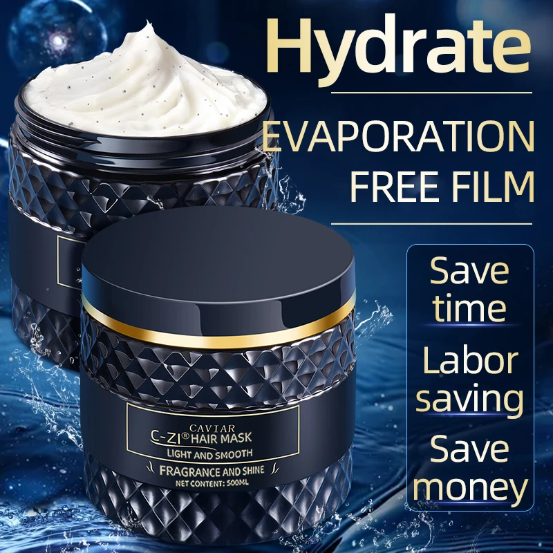 Collagen Caviar Smoothing Nourishing Hair Conditioner Mask Peptides Hair Treatment Repair Hair Masque