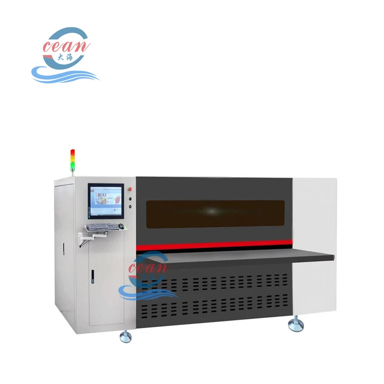 cardboard carton box digital inkjet printing machine Single Pass Corrugated Inkjet Printer