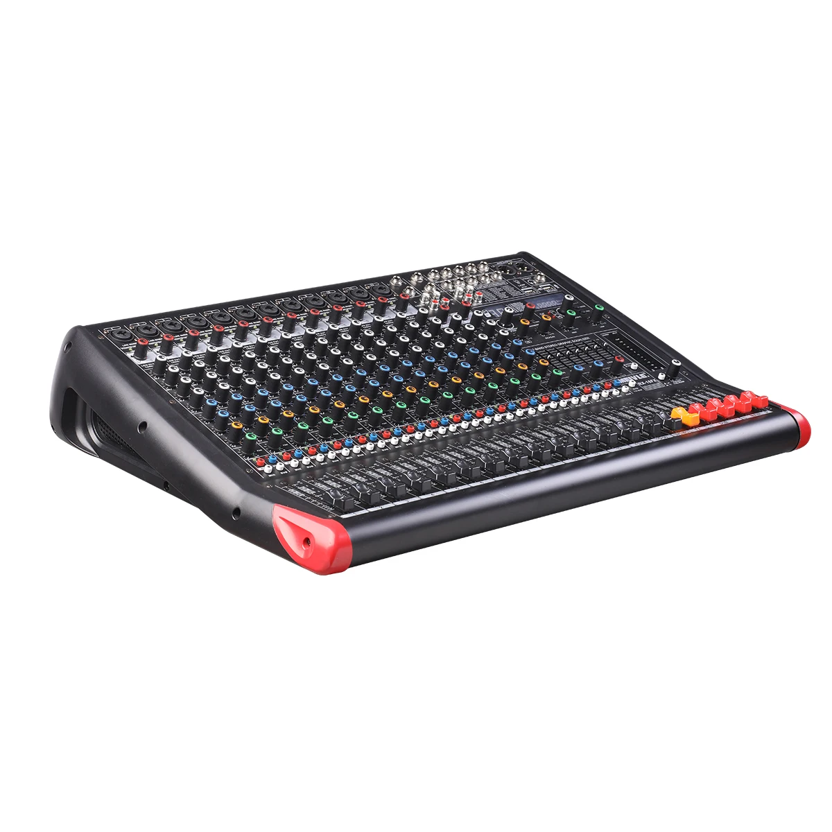 professional stereo digital music console broadcast mixer for public address system
