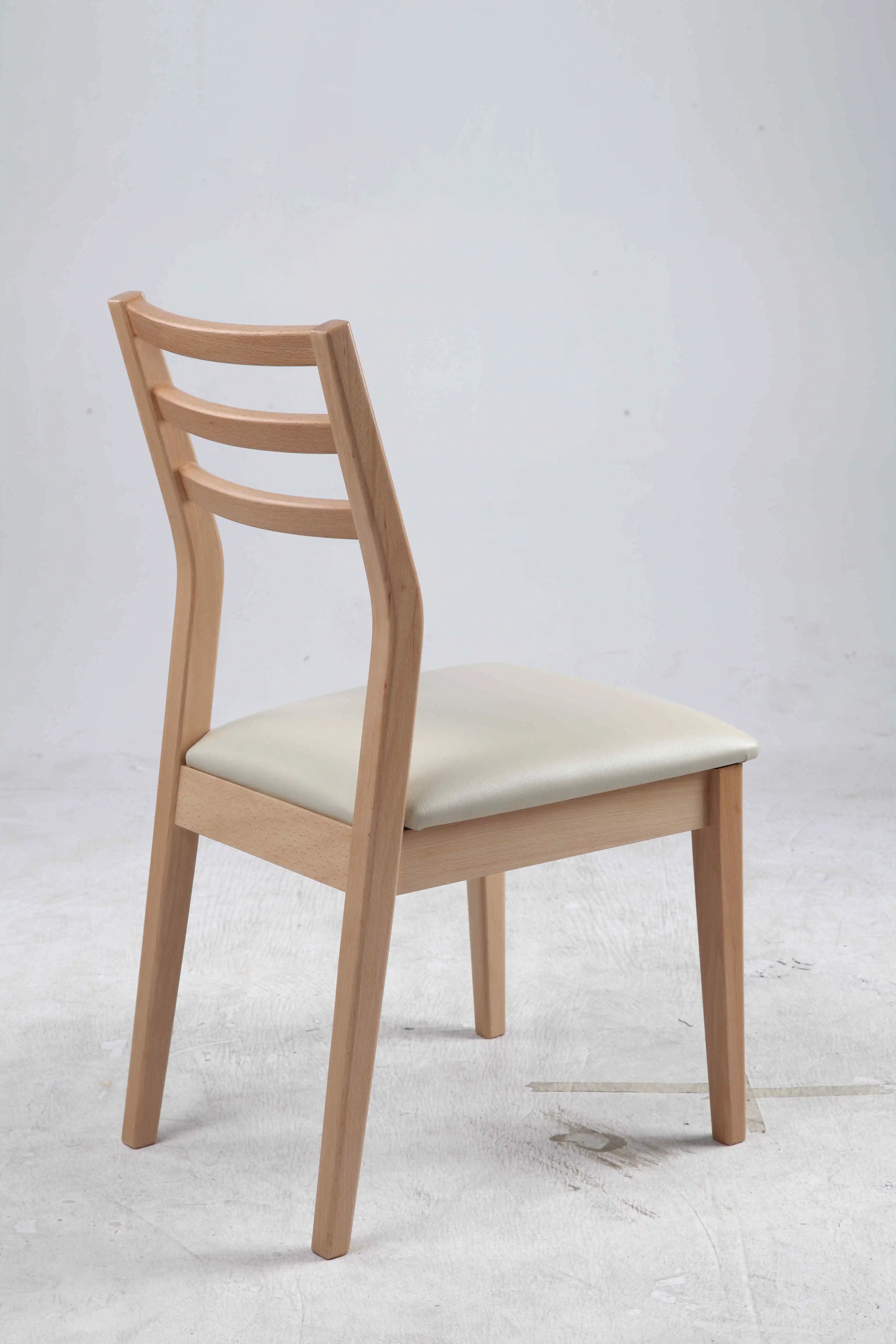 Современный дизайн, домашняя мебель, наборы для столовой, Штабелируемый обеденный стул из массива бука