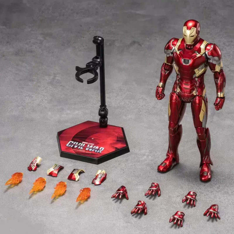 48 types Iron-Man spiderman Detachable model with movable joints PVC Toy Marvels characters Action Figures for Gift