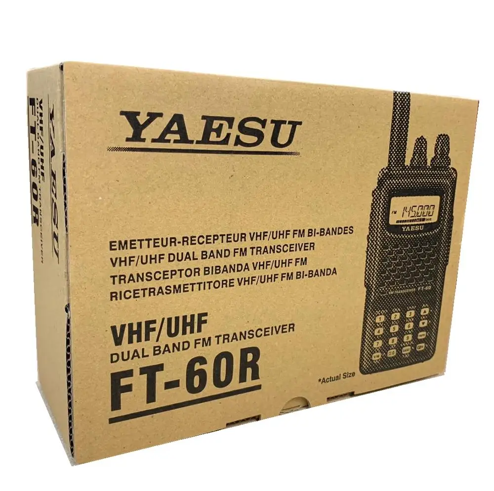
YAESU FT-60R Dual Band Handheld Radio 