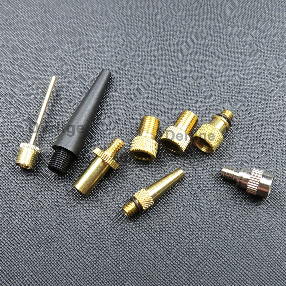 Ball Pump Needle DV SV AV Valve Adapter Bicycle Presta Schrader Valve Adaptors