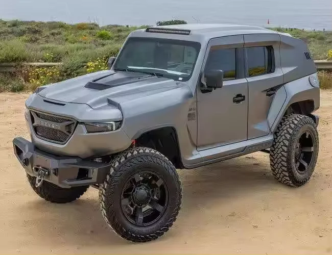 Чистый Подержанный 2021 бак Rezvani (LHD/RHD) готов к отправке
