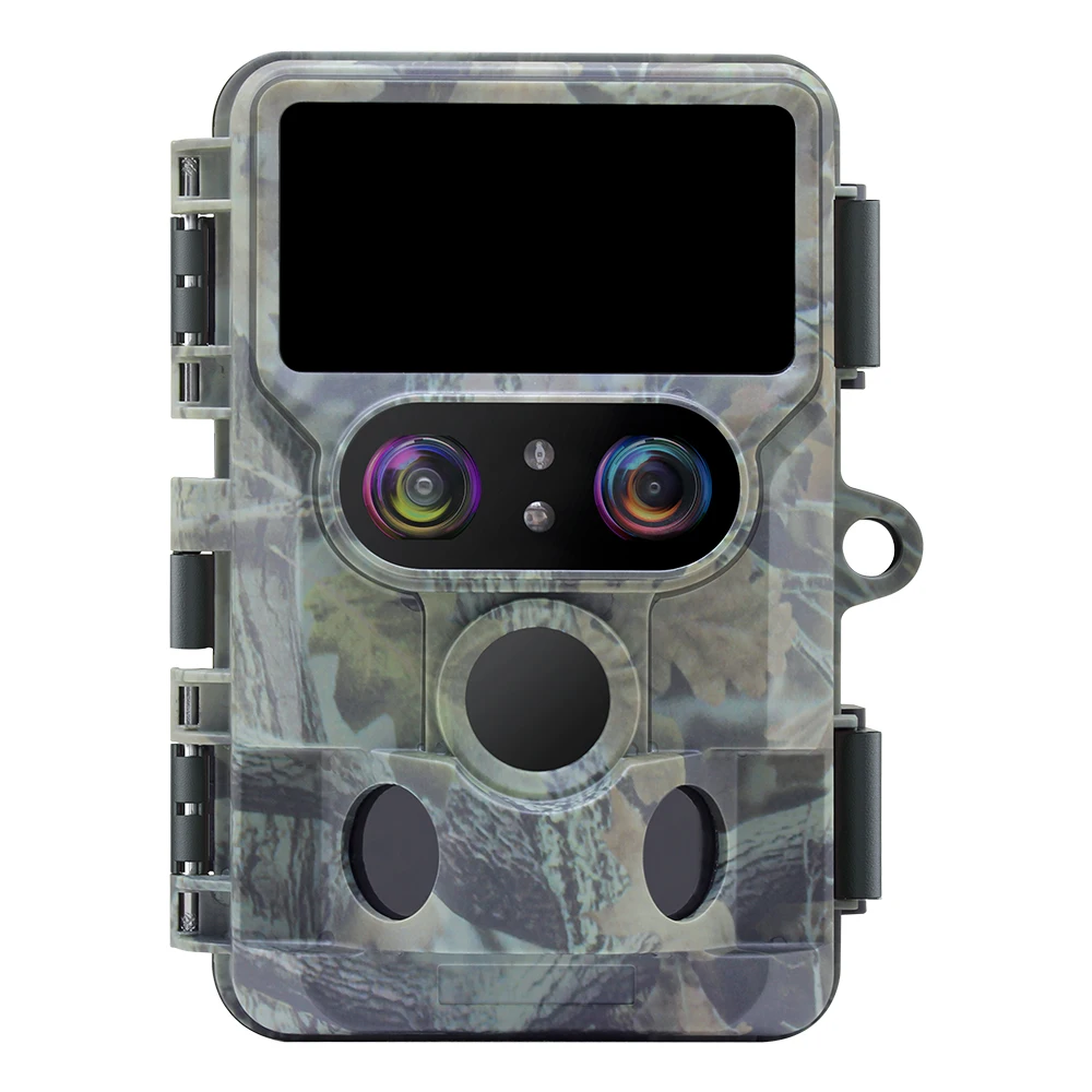 DTC10 2022 New Forest Hunting Camera 4K Wide-angle Dual Lens 48MP WIFI Hunting Trail Camera