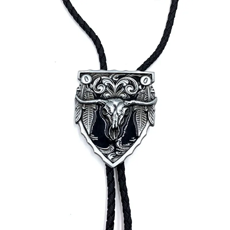 Ковбойский галстук-боло из натурального агата