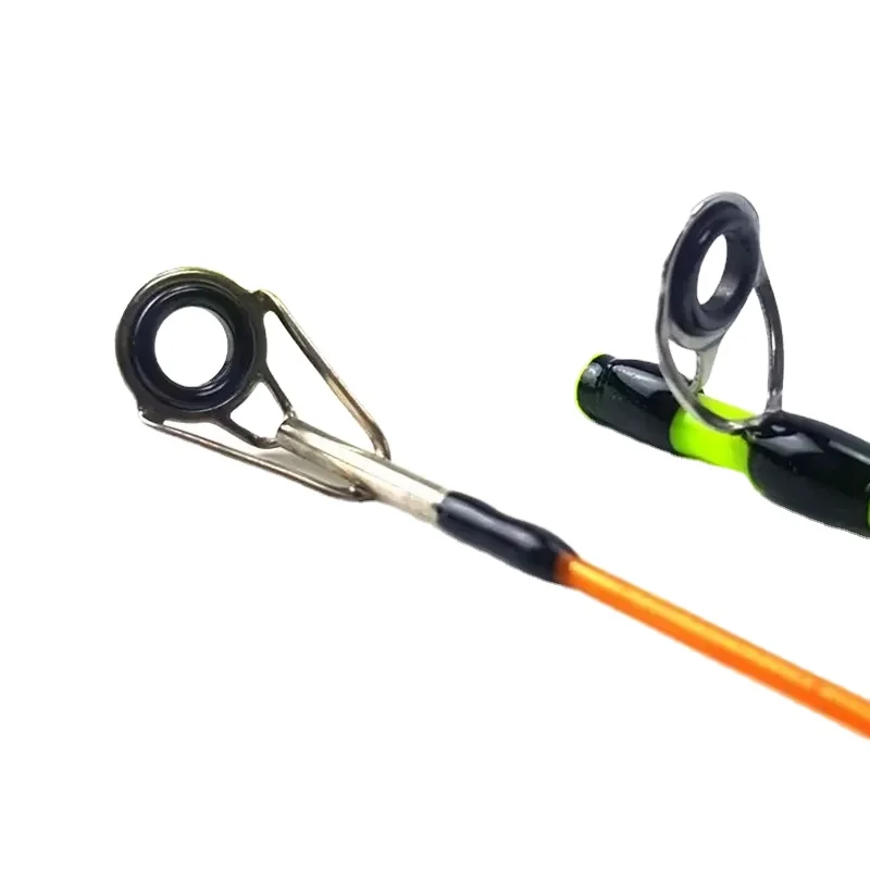 180gStably catching big fish super light and hard Cross border page for fishing rod solid glass socket rod screw buckle 2section